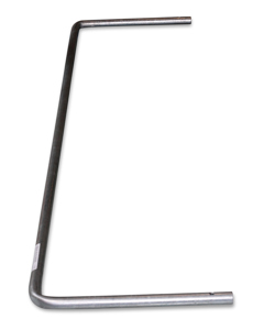 Curtain tube 1/2"x1470 f/manure curtain manure drive IW=1320